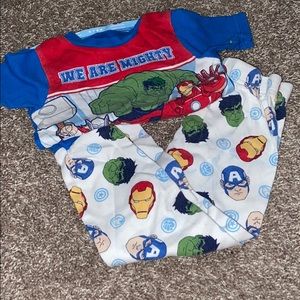 Superhero pajama set